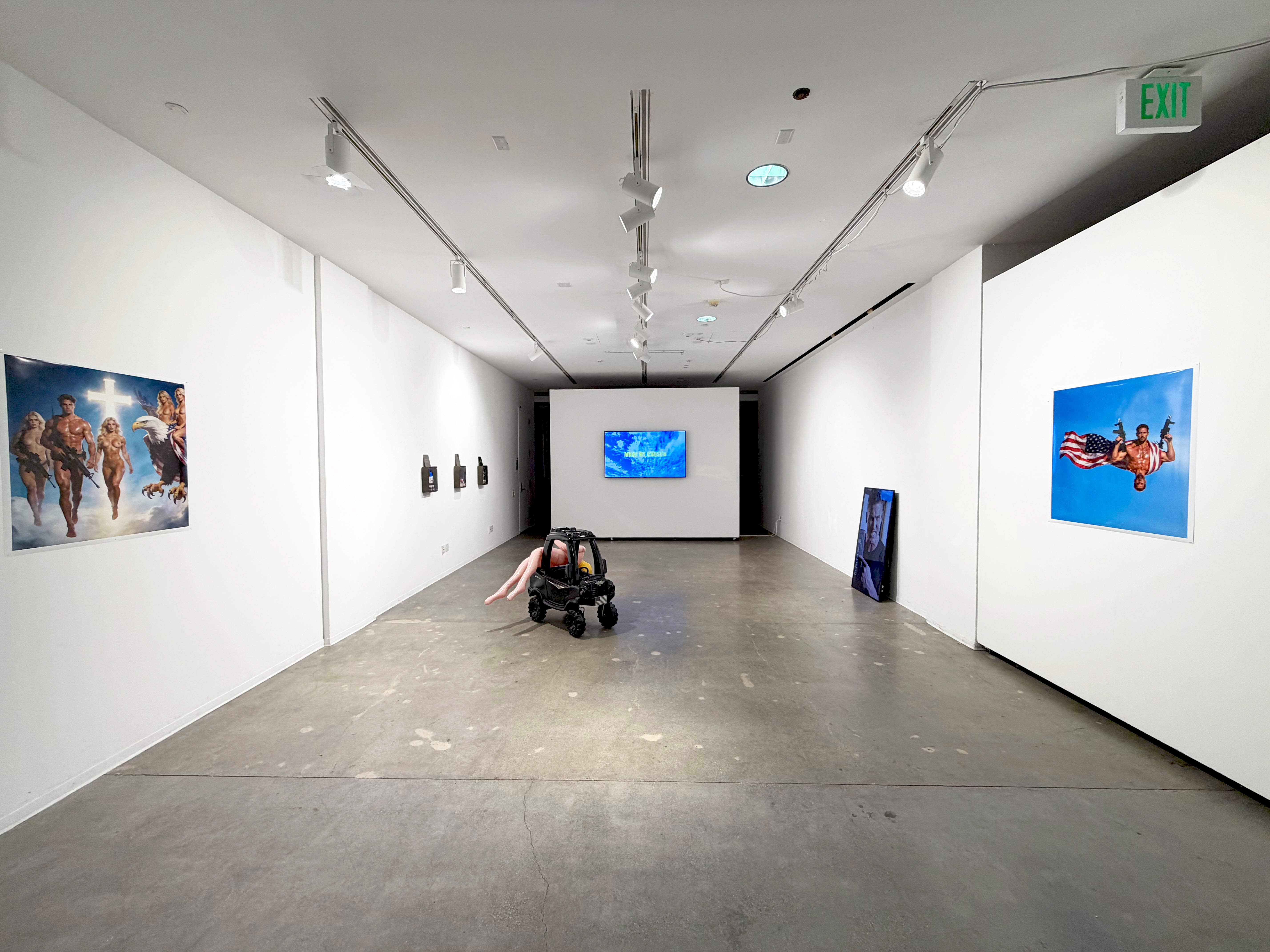 Installation view — full gallery